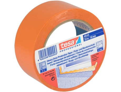 tesa® Professional 4843 Premium Plastering Tape Orange - tesa