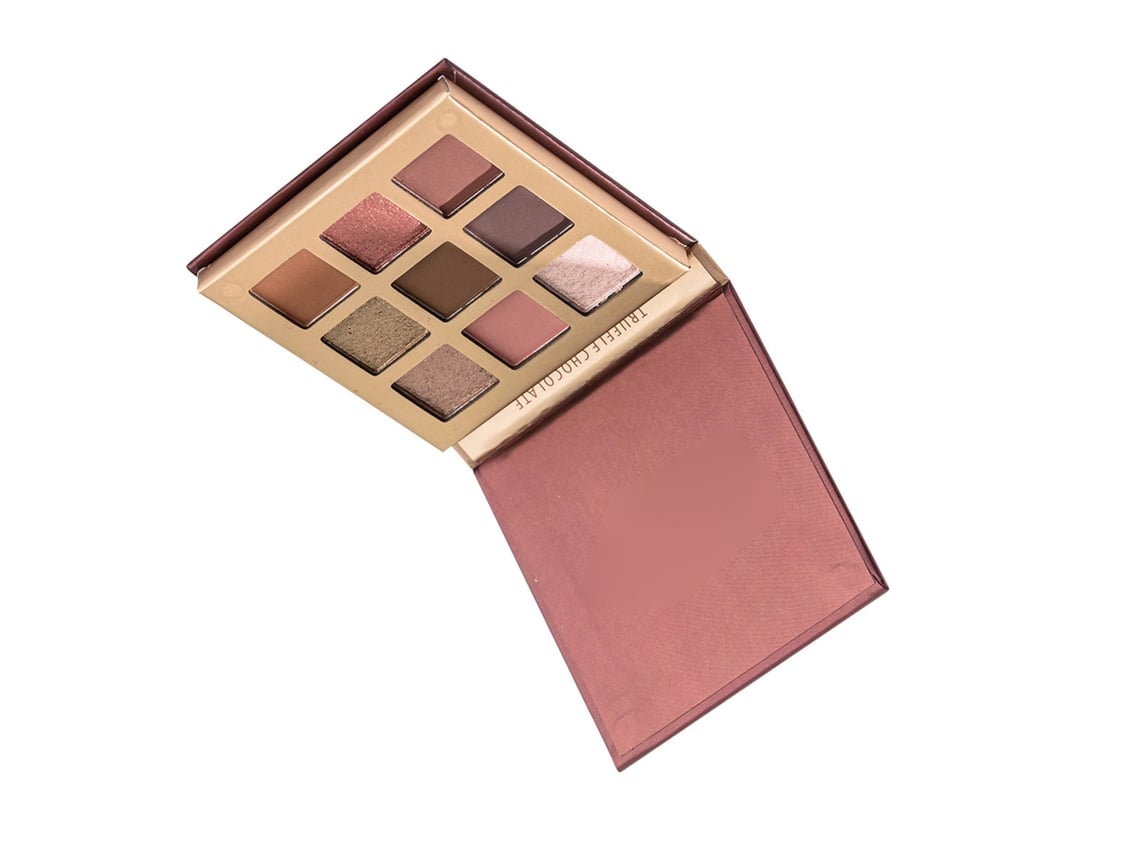 Paleta De Sombras De Olhos Beauty Glazed Com 9 Cores Altamente Pigmentadas, Efeito Duradouro E Portátil