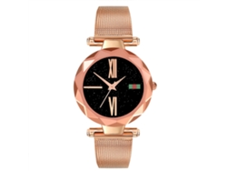 Reloj De Pareja Zhoulianfa Quartz Con Brazalete De Acero Y Esfera Jaspeada Ultrafina (azul)