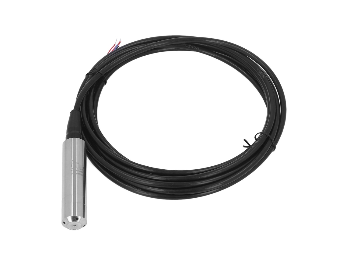 Sensor de nivel de líquido con sonda insertada, salida 0-5 V, 12-30 V DC, medición hasta 9 m