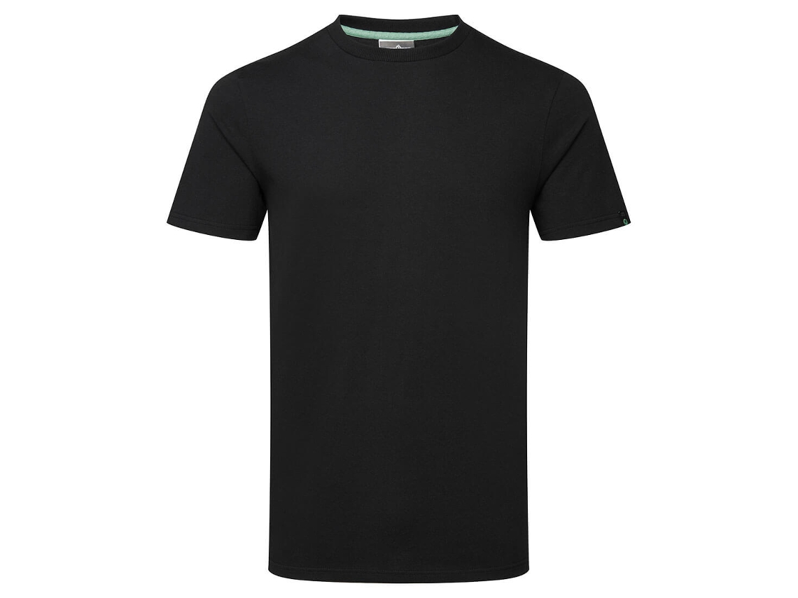 Camiseta de algodón orgánico reciclable, sostenible y cómoda / Negra / M Portwest
