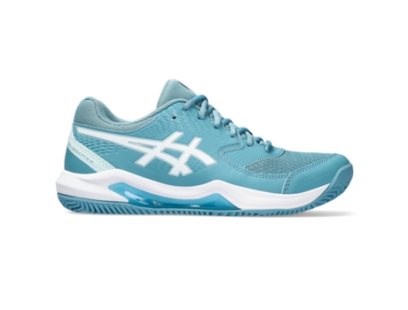 Zapatillas ASICS Gel Dedicate 8 W CLAY - GrisBlue-White 40.5