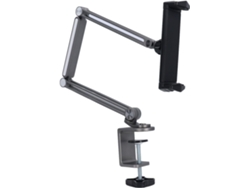Soporte Metálico Para Teléfono Con Pinza - Rotación De 360 Grados, Brazo Plegable