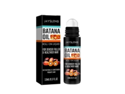 El rodillo para el crecimiento del cabello Jaysuing Batana nutre las raíces, repara la sequedad, fortalece y previene la caída del cabello.