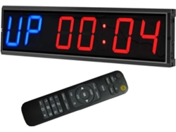 Reloj De Pared Led Digital Extragrande Para Entrenamiento A Intervalos.