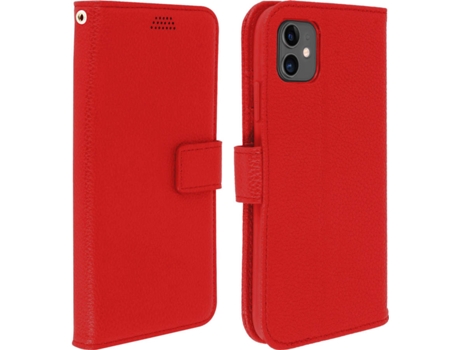 Funda iPhone 11 AVIZAR FOLIO-LENNY-RD-IP11 Rojo