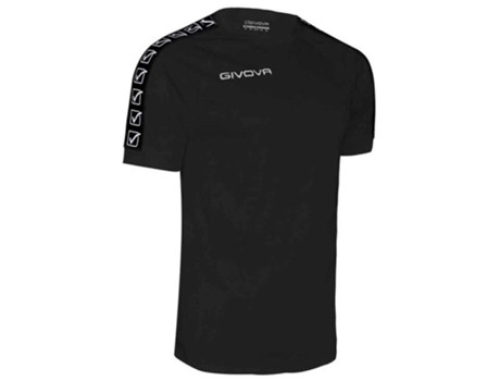 Camiseta de Hombre para Fútbol GIVOVA Poly Band Negro (XL)