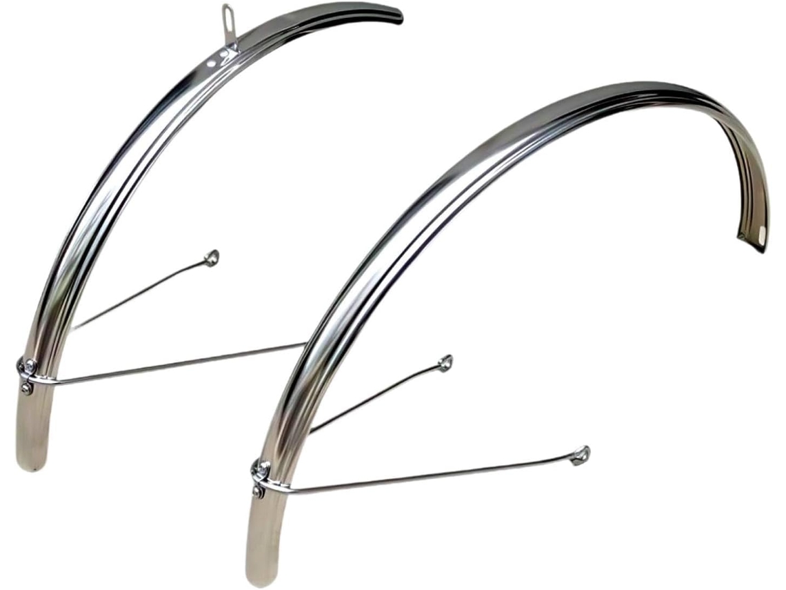 Guardabarros Para Bicicleta Harilla 2x, Repuestos Fáciles De Instalar, Decoración Profesional, Acero