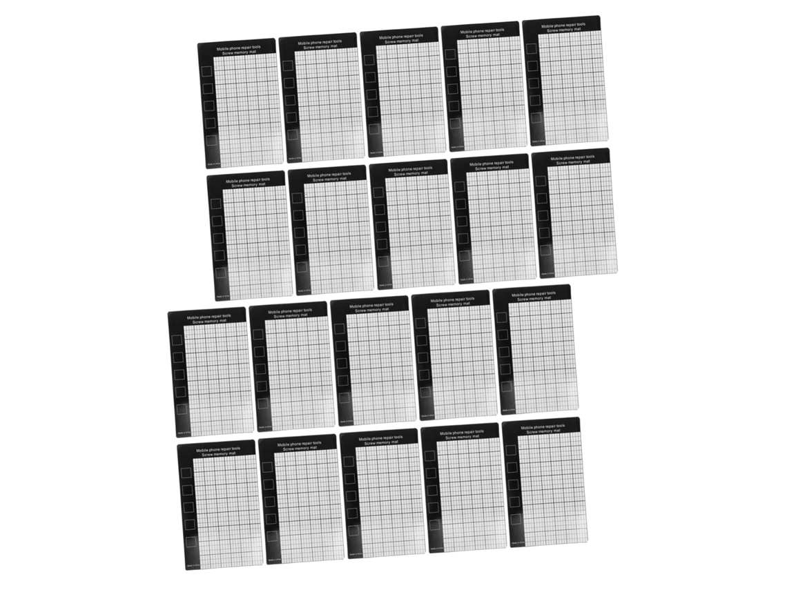 20 Alfombrillas Magnéticas Para Tornillos, De Plástico