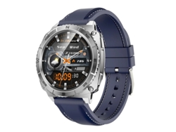 Reloj inteligente con IA, esfera giratoria con conexión mecánica, pantalla AMOLED, batería de 400 mAh, sensor St, compatible con Android e iOS Bestvite (azul)