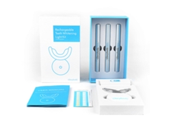 Kit de blanqueamiento dental LED | Para dientes sensibles, seguro para el esmalte, kit profesional semi-inalámbrico para uso doméstico y de viaje.