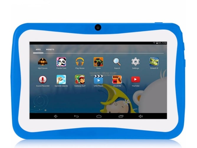 Tablet para niños ANSELF Q768 (7'' - 8 GB - 512 MB RAM - Wi-Fi - Azul)