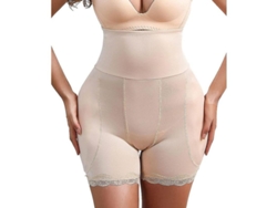 Apoios para Bumbum Maior, Shapewear de Elevação de Bumbum com Gola, Calcinha com Apoio para Mulheres Zty