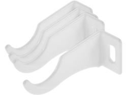 4 Soportes Resistentes Para Radiadores Montados En La Pared, Fabricados En Pvc Y Poliuretano, Fáciles De Instalar.