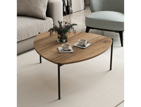 Mesa de Centro EN.CASA (Negro - Placa de Aglomerado - 40 x 90 x 89 cm)