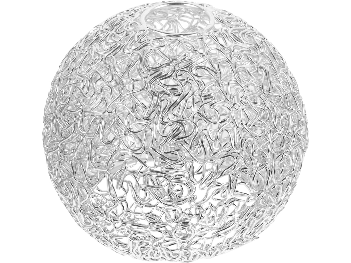 Bombilla Vintage De Metal Plateado Para Sala De Estar