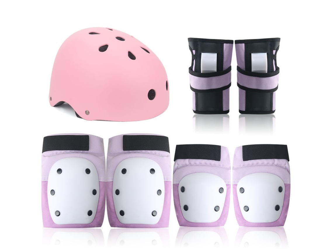 YUYSAN Juego de protectores para casco de esquí y bicicleta de equilibrio para adultos y niños (B-S 14-30 kg)