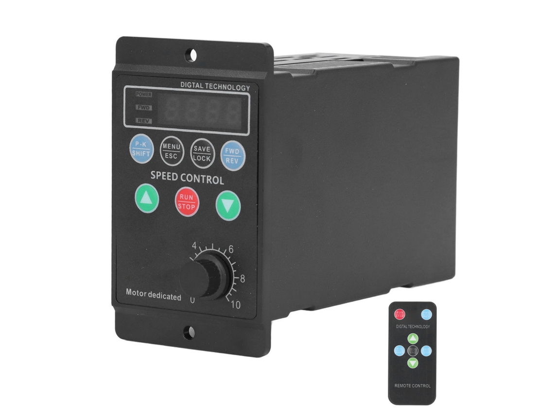 Inversor De Control Remoto De Frecuencia Variable De 1,1 Kw, Monofásico O Trifásico, Para Motor, Ventilador Y Bomba.