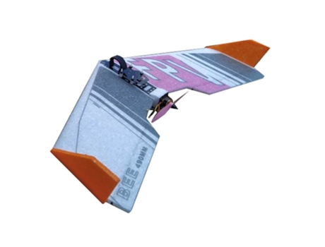 Bee 490 Wingspan Epp Fpv Rc Aeroplano de Ala Fija Kit For New Flyer Principiante Entrenador Rosa