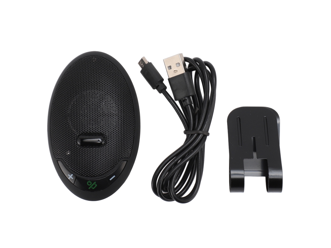 Altavoz Inalámbrico Bluetooth Para Coche Bt 5.0 Edr Con Soporte Para Asistente De Voz, Conexión Automática Y Kit Manos Libres Recargable.