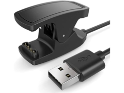 Cargador para Garmin Descent Mk1, Mk2, Mk2i, Mk2s, Mk3i, Descent X50i, Descent G1 y G2 Solar Black Panoona