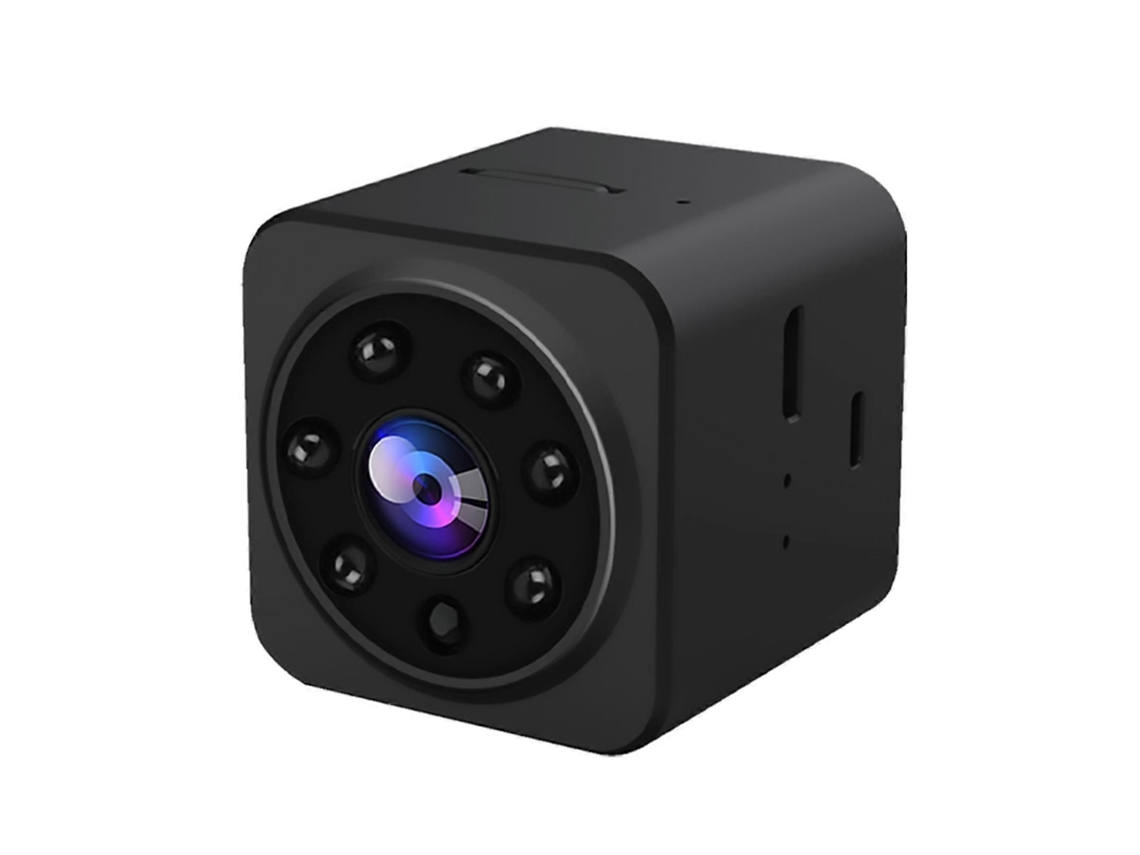 Mini cámara de seguridad 1080p con detección de movimiento, monitoreo, visión nocturna y grabación de video. TAISHENGDA