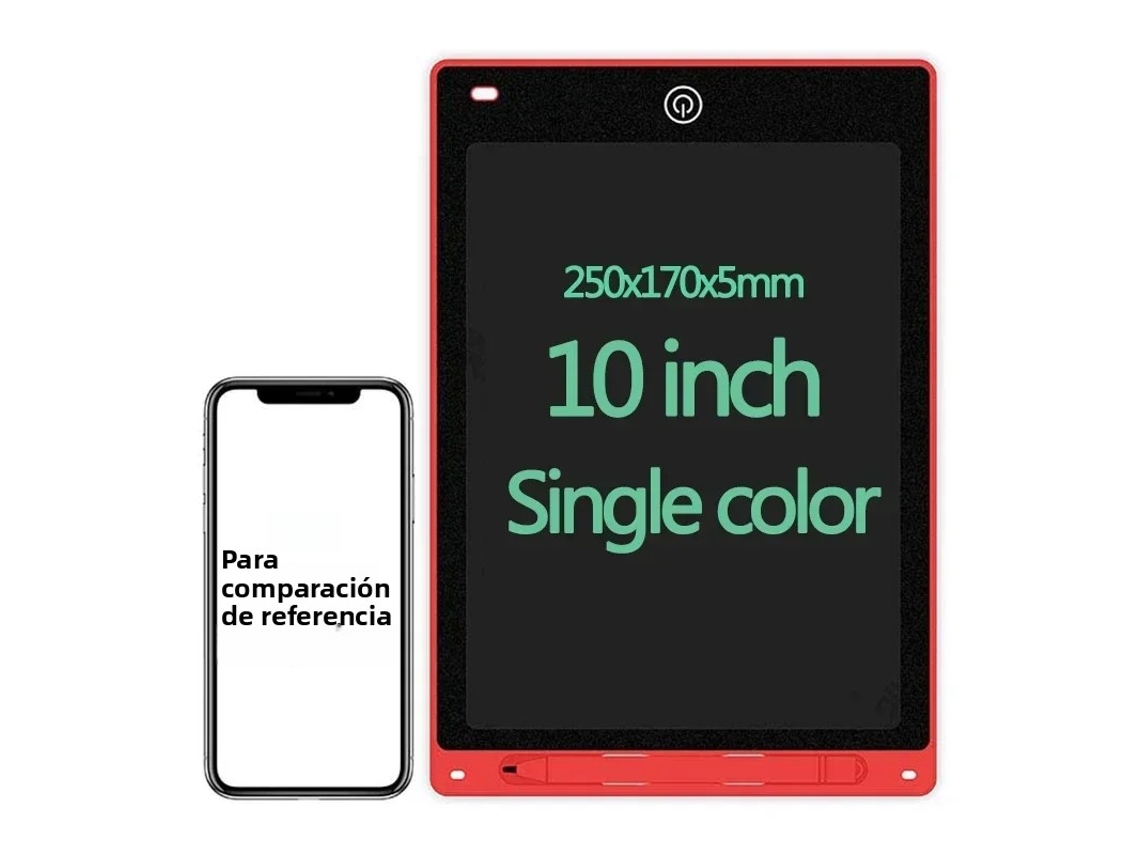 Tablero De Dibujo (lcd A Color De 10 Pulgadas), Tablero De Dibujo Y Bocetos Para Niños, Pizarra De Juguete