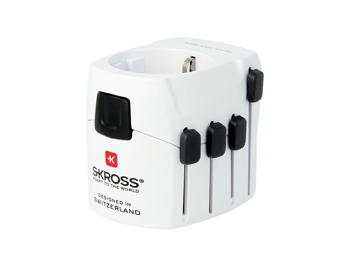 Adaptador De Viaje Mundial Con Enchufes A Tierra 7 A VELLEMAN