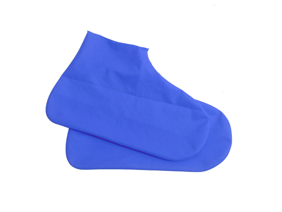 Cubrezapatos Impermeables Antideslizantes Ligeros Para Adultos Talla M (32-40 Eu) Azules