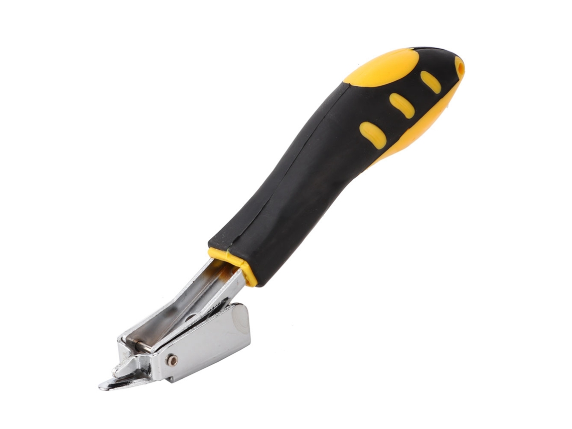 Extractor de grapas y clavos de alta durabilidad para tapicería con mango de goma - Herramienta manual versátil
