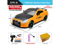 Coche RC 116 2WD con luces LED, todoterreno de escalada, control remoto de 2.4G, juguete para niños y niñas, color blanco. Aeuzwr