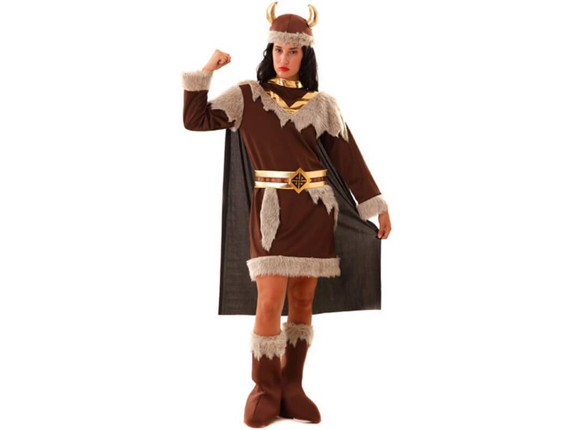 Disfraz de Mujer DISFRAZZES Vikinga (Talla: M/L)