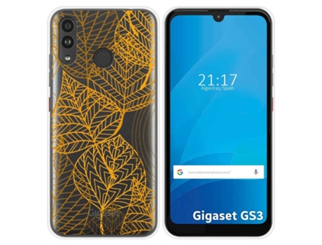 Carcasa Gigaset GS3 TUMUNDOSMARTPHONE Dibujos Transparente Multicolor