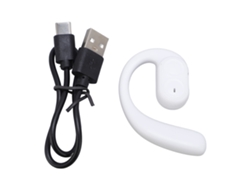 Auriculares Estéreo Inalámbricos Abiertos Lx09 Blancos Con Efecto De Sonido Panorámico De 360 Grados.