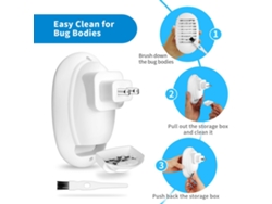 2026-lámpara Matamosquitos Eléctrica Silenciosa Trampa De Insectos Zapper Luz Uv Para Hogar Control De Mosquitos Interior
