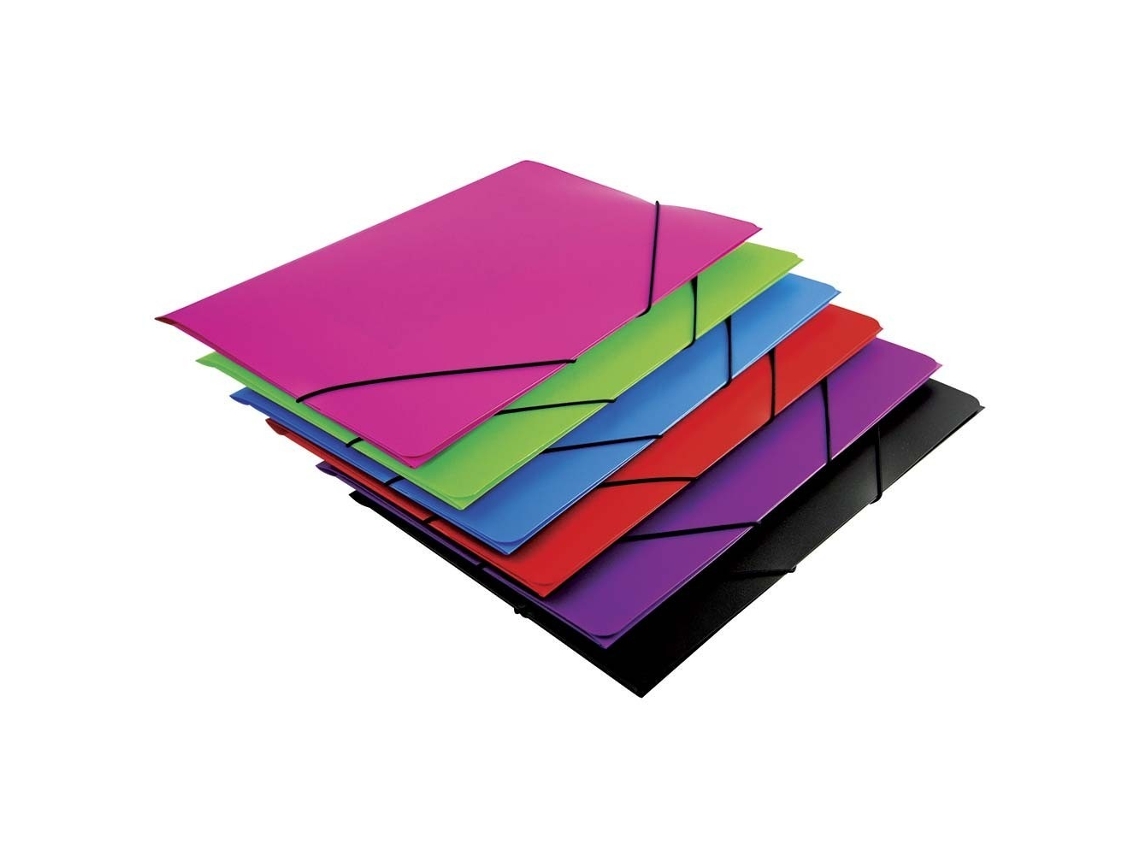 Carpeta Prolipopileno Colores Tamaño Folio Gomas Solapas MARIOLA