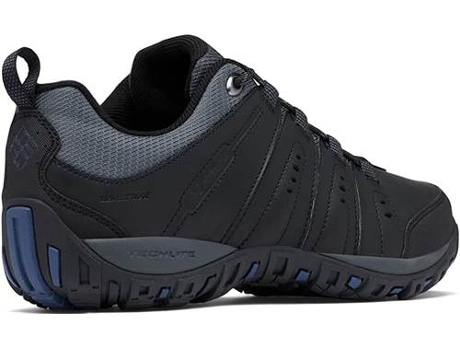 Zapatillas Deportivas COLUMBIA Woodburn Ii Waterproof (Negro - Material Sintético, Cuero Natural, Tejido- 41)