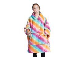 2026-sudadera Manta Oversize Suave Y Caliente Con Capucha Para Niños De Peluche
