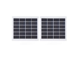 2 Paneles Solares Portátiles De 2w Y 6v Con Miniceldas Solares De Alta Eficiencia Para Iluminación Del Hogar.