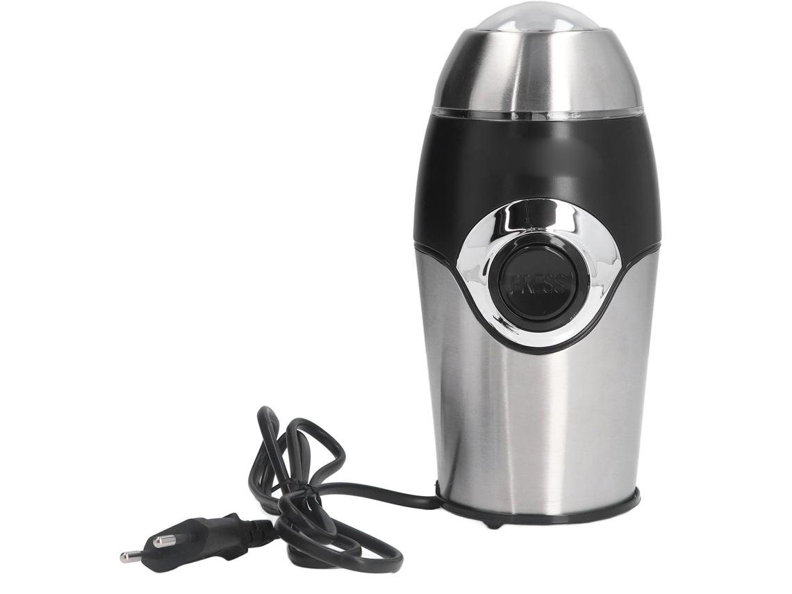 MEOIRUERY Molino Eléctrico de Café y Especias con Cuchilla de Acero Inoxidable para Hierbas, Pimienta y Granos 220V UE