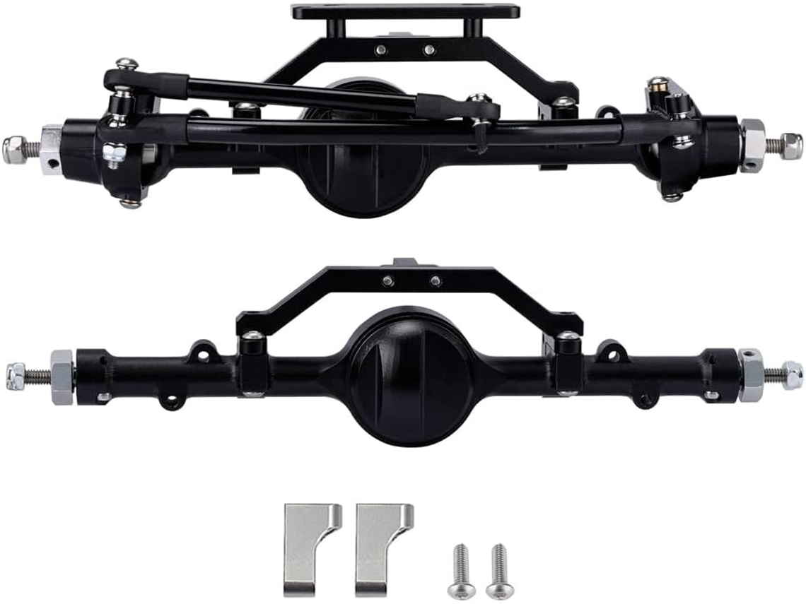 Eje Y Semieje Trasero De Metal Mecanizados Por Cnc D90 Para Coche Teledirigido Crawler 1/10 Gelande Ii Yota Axle Parts