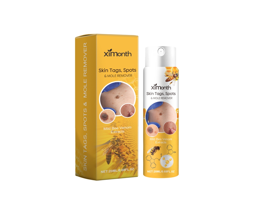 Spray para el cuidado de la piel con veneno de abeja
