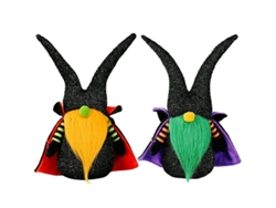 Linjou 2 Muñecos De Peluche De Gnomos Sin Cara Para Decoración De Estantes De Halloween