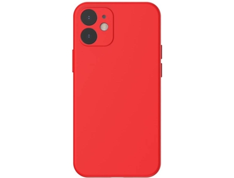 Carcasa iPhone 12«12 Pro BASEUS Rojo Claro