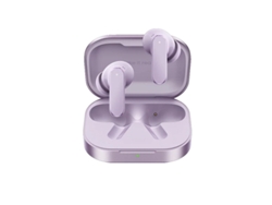 Auriculares, Bluetooth 5.4, cancelación activa de ruido, color morado.