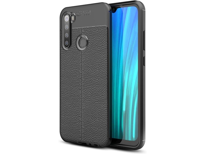 Funda Xiaomi Redmi Note 8 PHONESHIELD Rugged Leather Negro