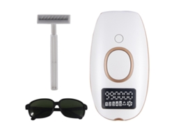 Dispositivo de depilación IPL doméstico JYTGALX, 999.999 pulsos, indoloro (blanco)