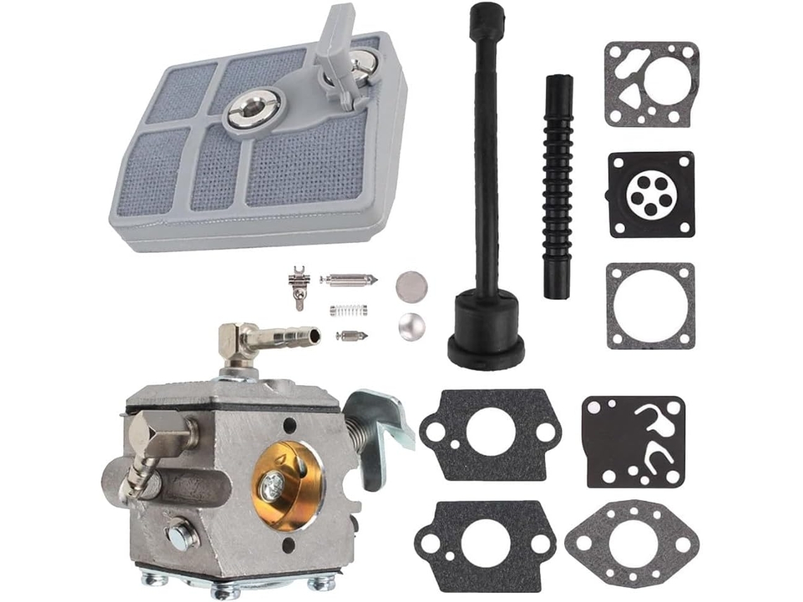 Kit De Carburador Para Motosserra Em Metal E Plástico