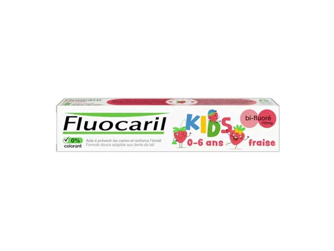 Gel infantil Fresa de 3 a 6 años 75 ml Fluocaril