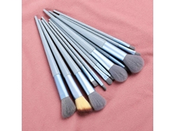 Juego de 13 brochas de maquillaje: corrector, rubor, polvos, sombras de ojos, iluminador y base. Herramientas de belleza Everley891.